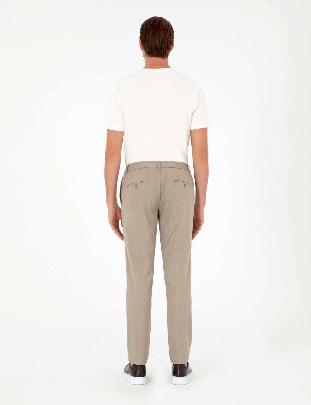 A__k Kahverengi Ex. Slim Fit Kuma_ Pantolon