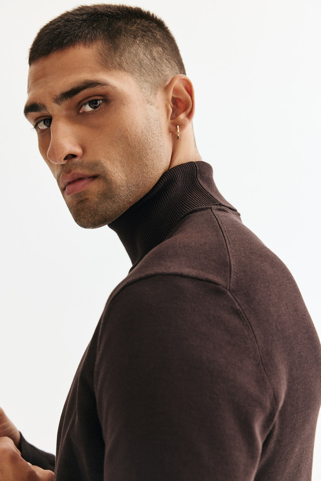 Jersey de cuello alto Regular Fit - H&m фото 5