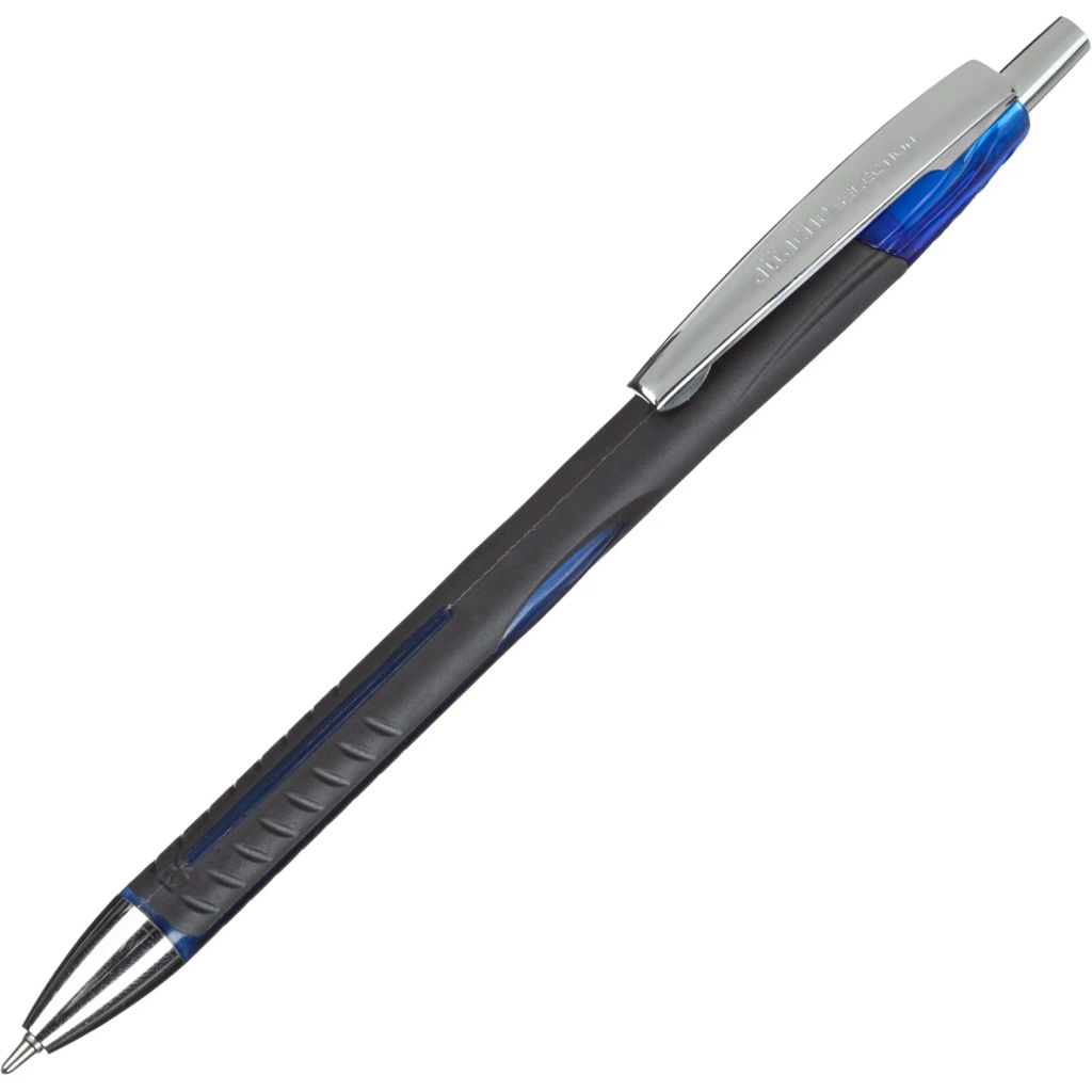 Ручка шариковая автомат. Attache Selection GlideAerogrip 0,5,син  фото 2