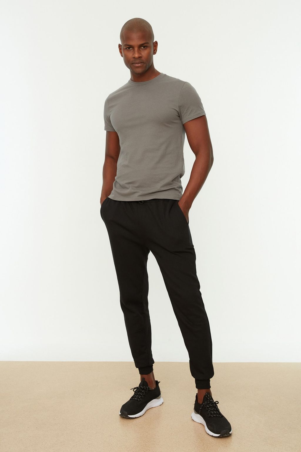 TRENDYOL MAN Gri Regular/Normal Kesim Ici Polar/S?cak Tutan Pacas? Lastikli Esofman Alt? TMNAW21EA0264 - Trendyolmilla фото 9