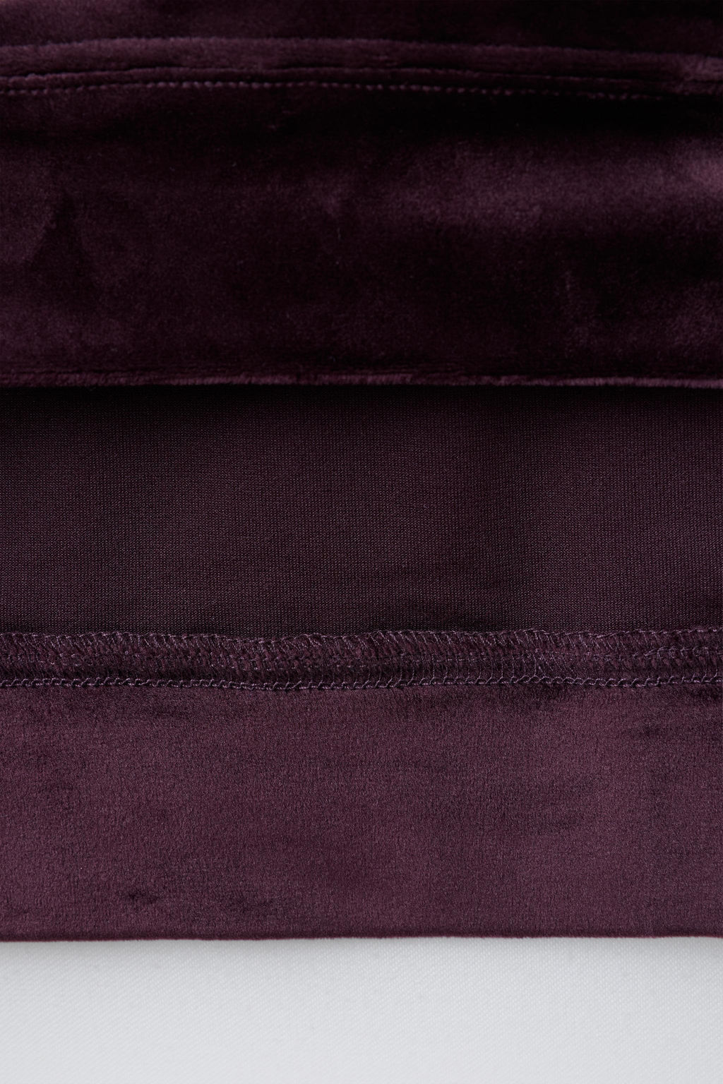 HOODIE AND WIDE-LEG VELOUR TROUSERS SET - Zara фото 7