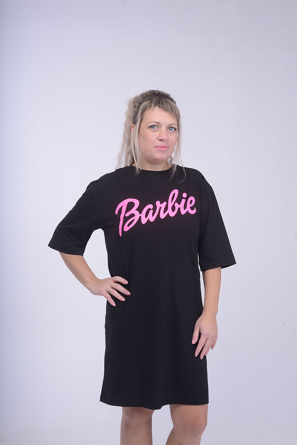 Туника  Барби черная - Марлен фото 2