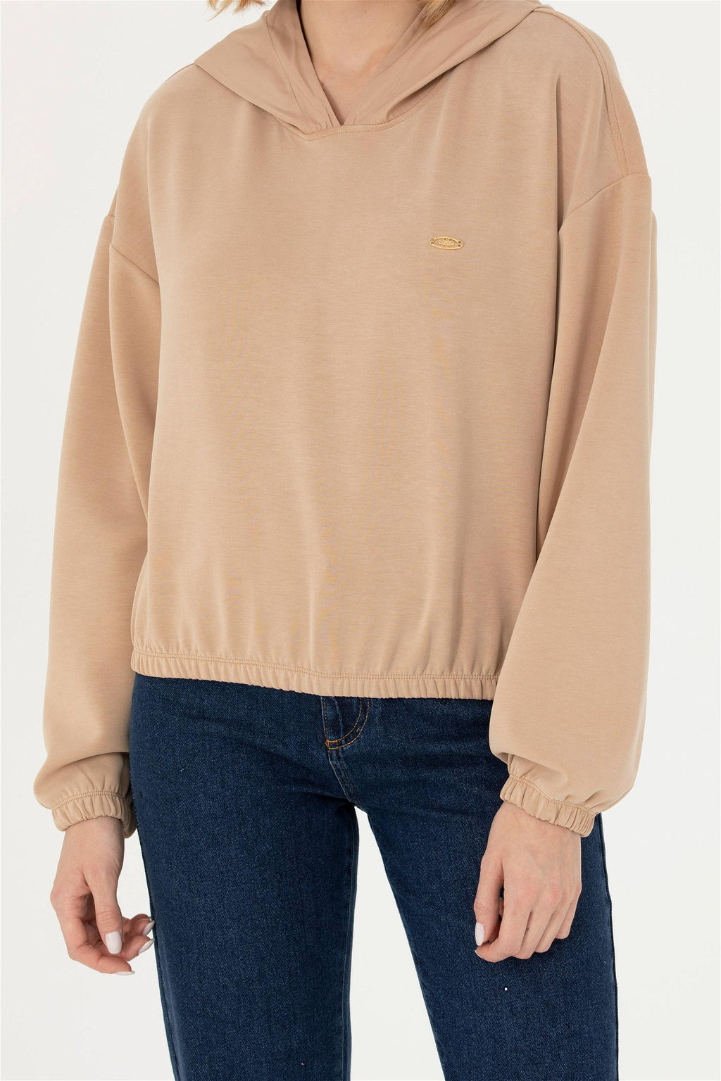 U. S. Polo Assn Женский свитшот песочного цвета Неожиданная скидка в корзине - U.s. polo assn фото 6