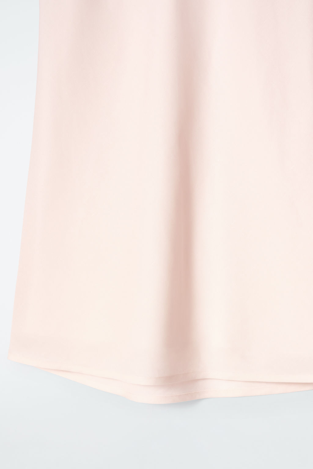 FALDA MIDI MEZCLA LINO
