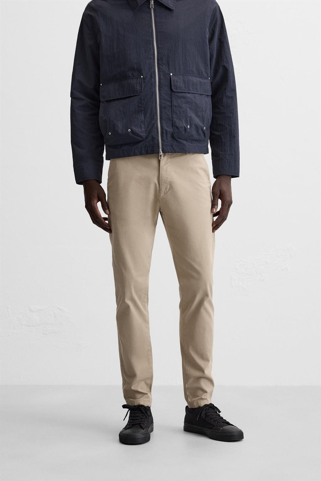 SKINNY FIT CHINO PANTOLON - Zara фото 11