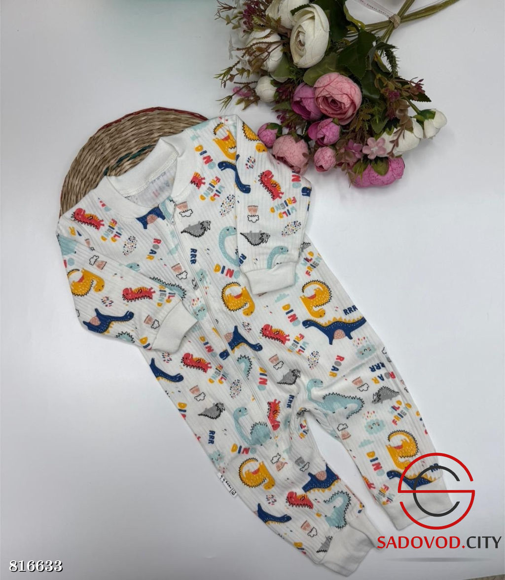 Комбинезон нательный на молнии 1 шт