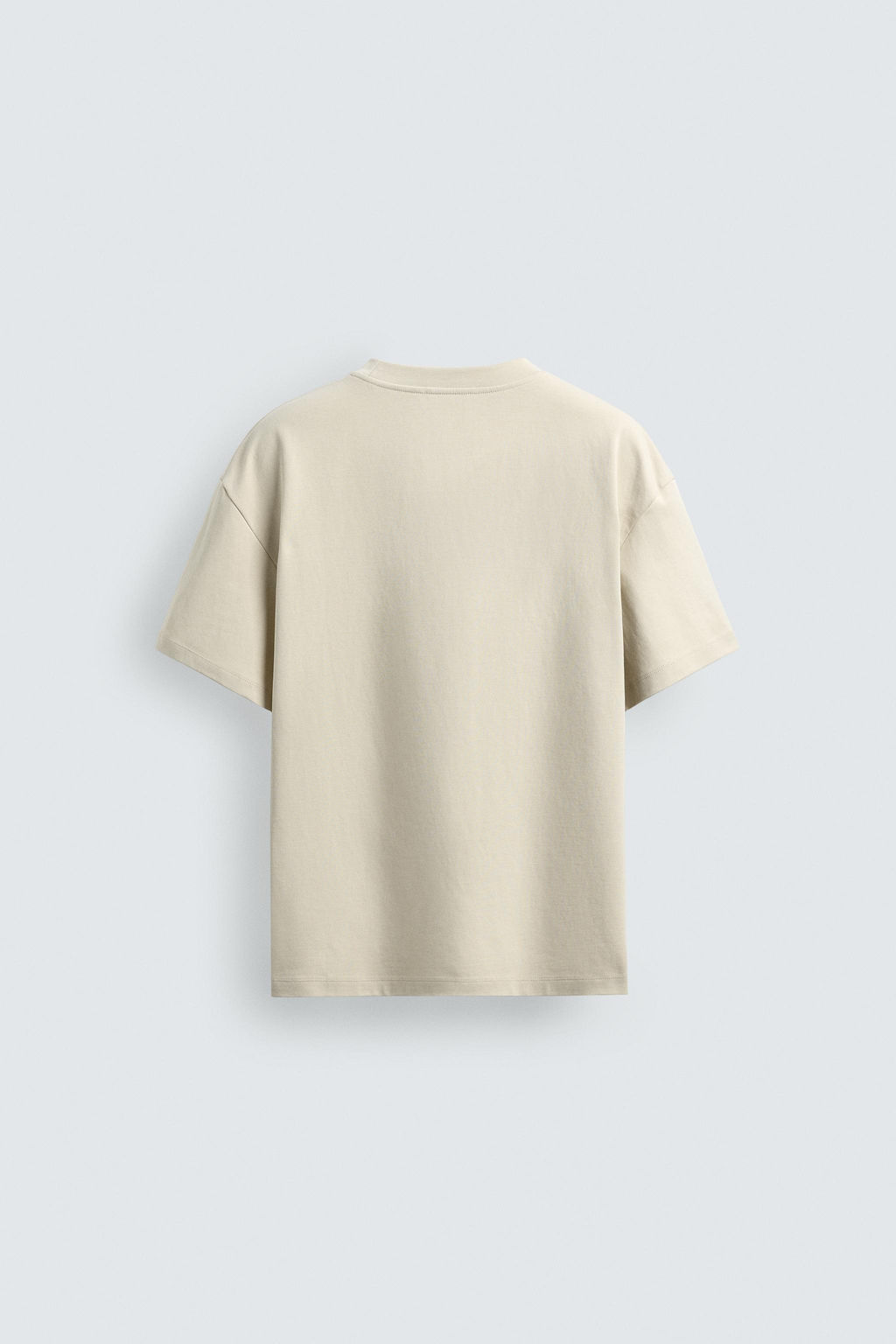 CAMISETA RELAXED FIT INTERLOCK / Blanco roto - Zara фото 8