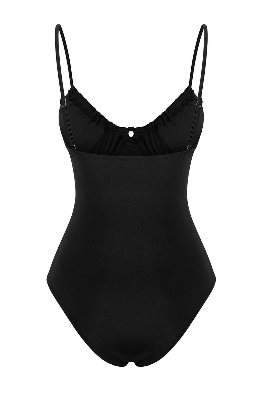 TRENDYOLMILLA Siyah Baglama Detayl? Balenli Tunelli Regular Mayo TBESS25MA00034 фото 7