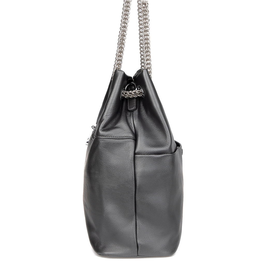 женская кожаная сумка Chain strap Barcelo Biagi  фото 3