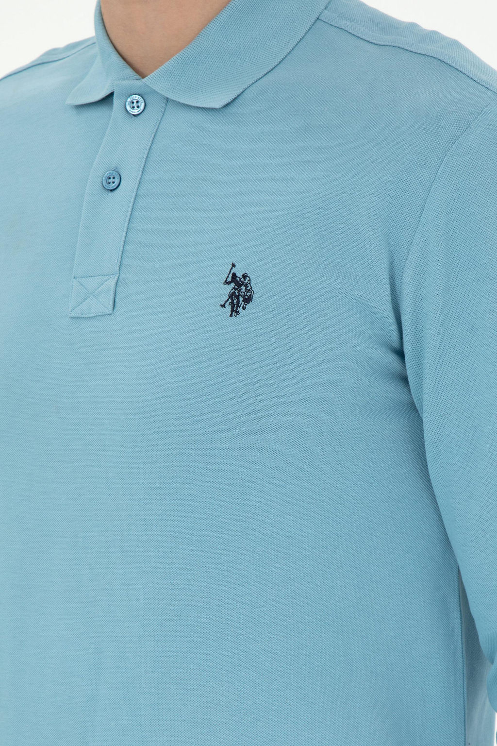 Мужской синий базовый свитшот Неожиданная скидка в корзине - U.s. polo assn фото 7