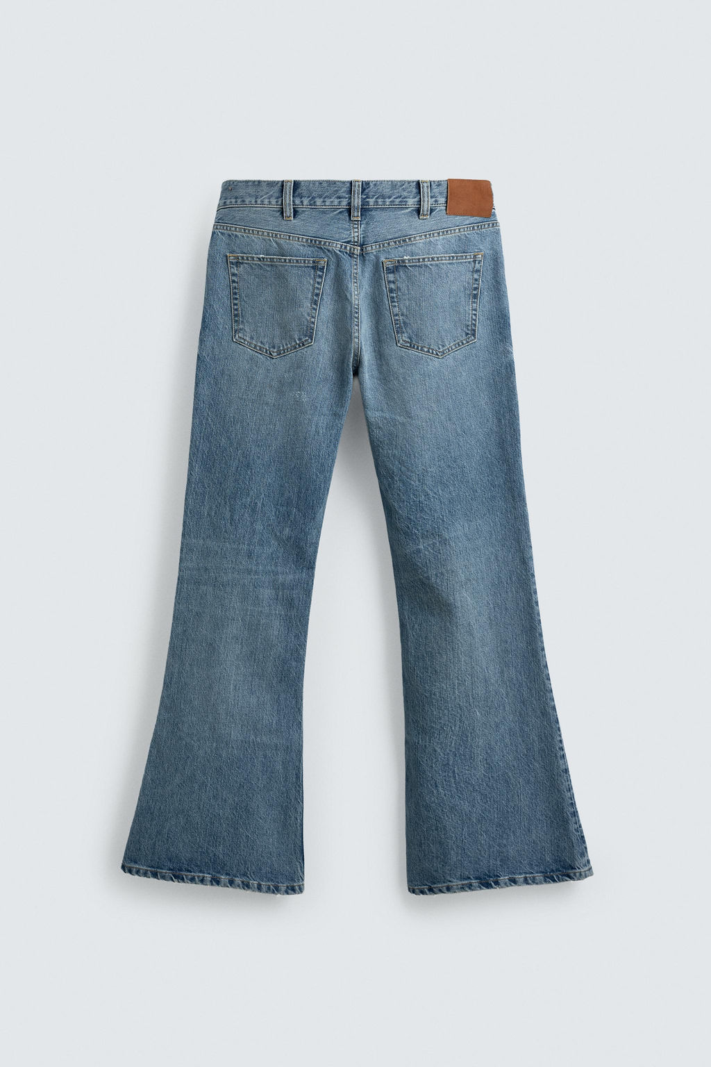 JEANS FLARE FIT / Azul claro - Zara фото 8