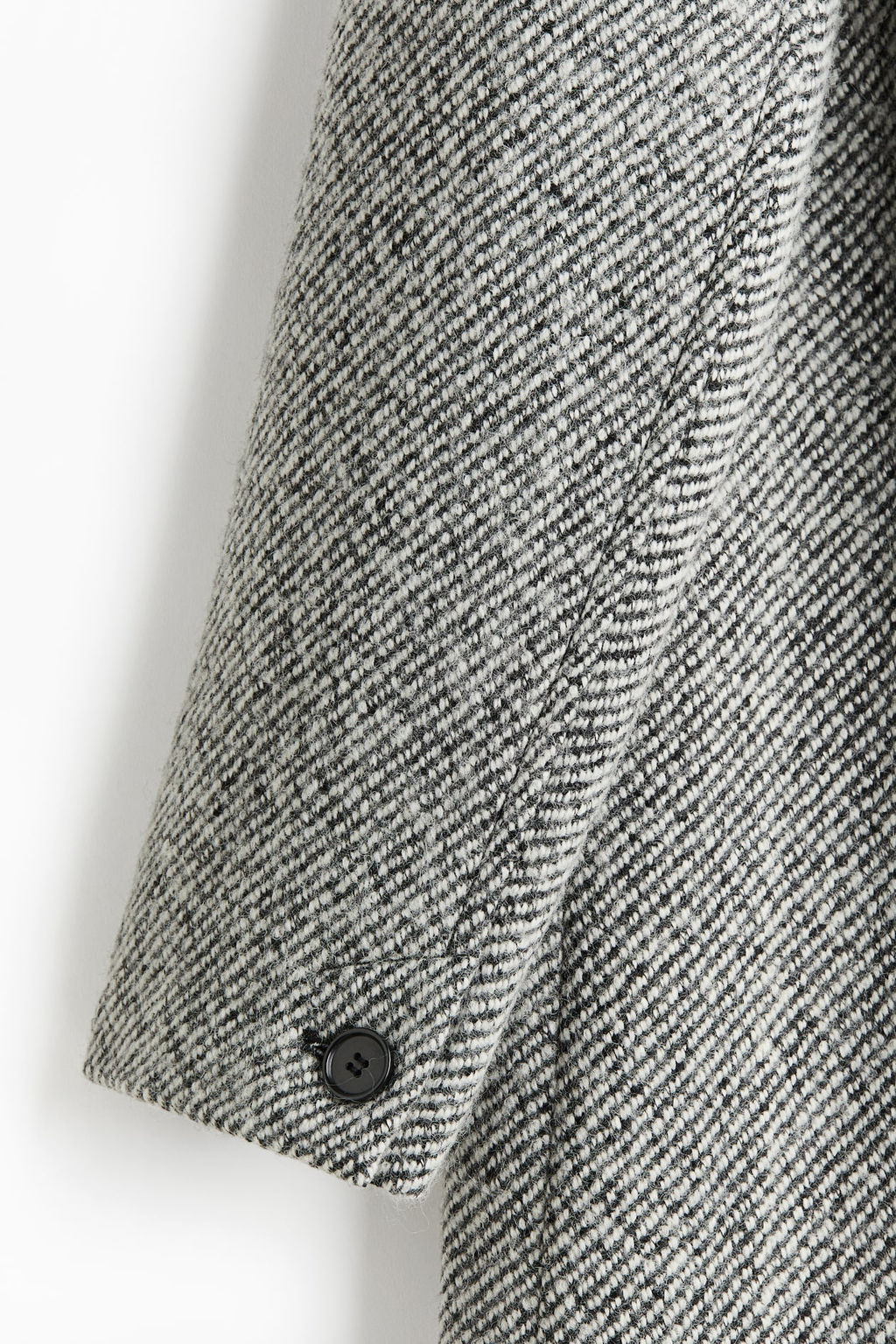 Abrigo en mezcla de lana Loose Fit - H&m фото 7