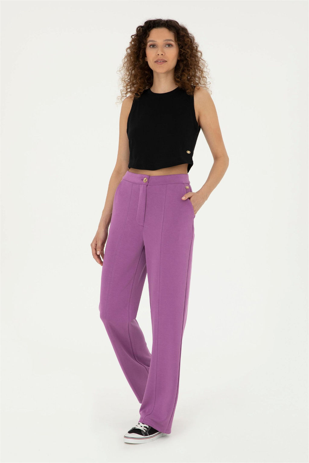Женские фиолетовые спортивные штаны Неожиданная скидка в корзине - U.s. polo assn фото 3