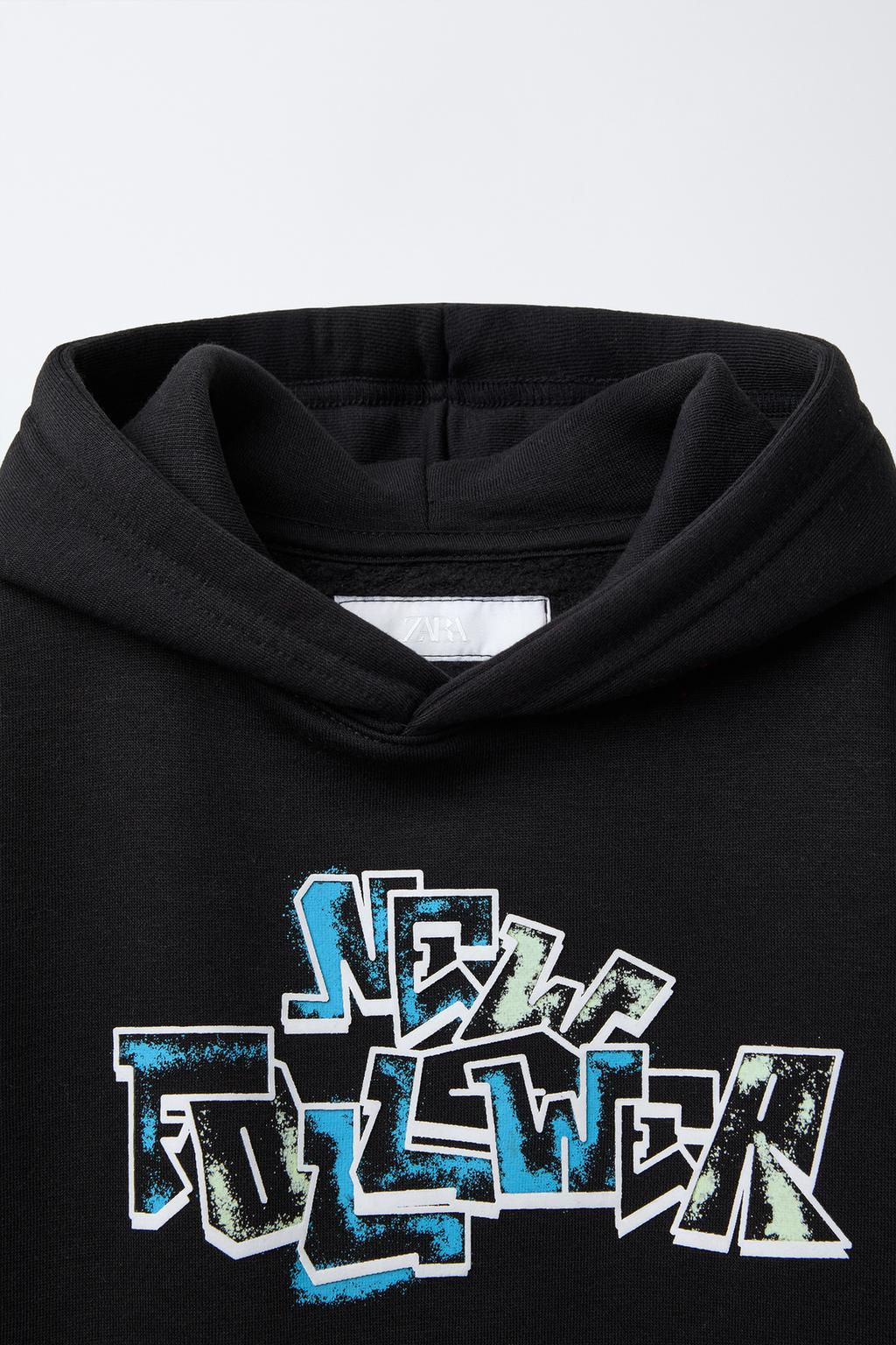 GRAFFITI HOODIE - Zara фото 3