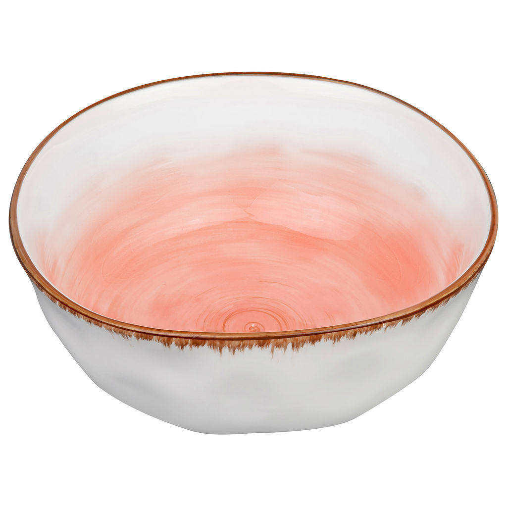 Салатник 18*18*7 см 1 л "Кантри" коралловый