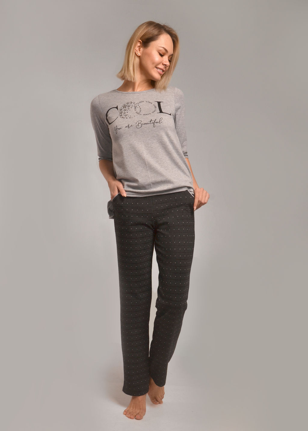 Комплект с брюками COOL (серый №3/1) - Ивановская трикотажная компания фото 3