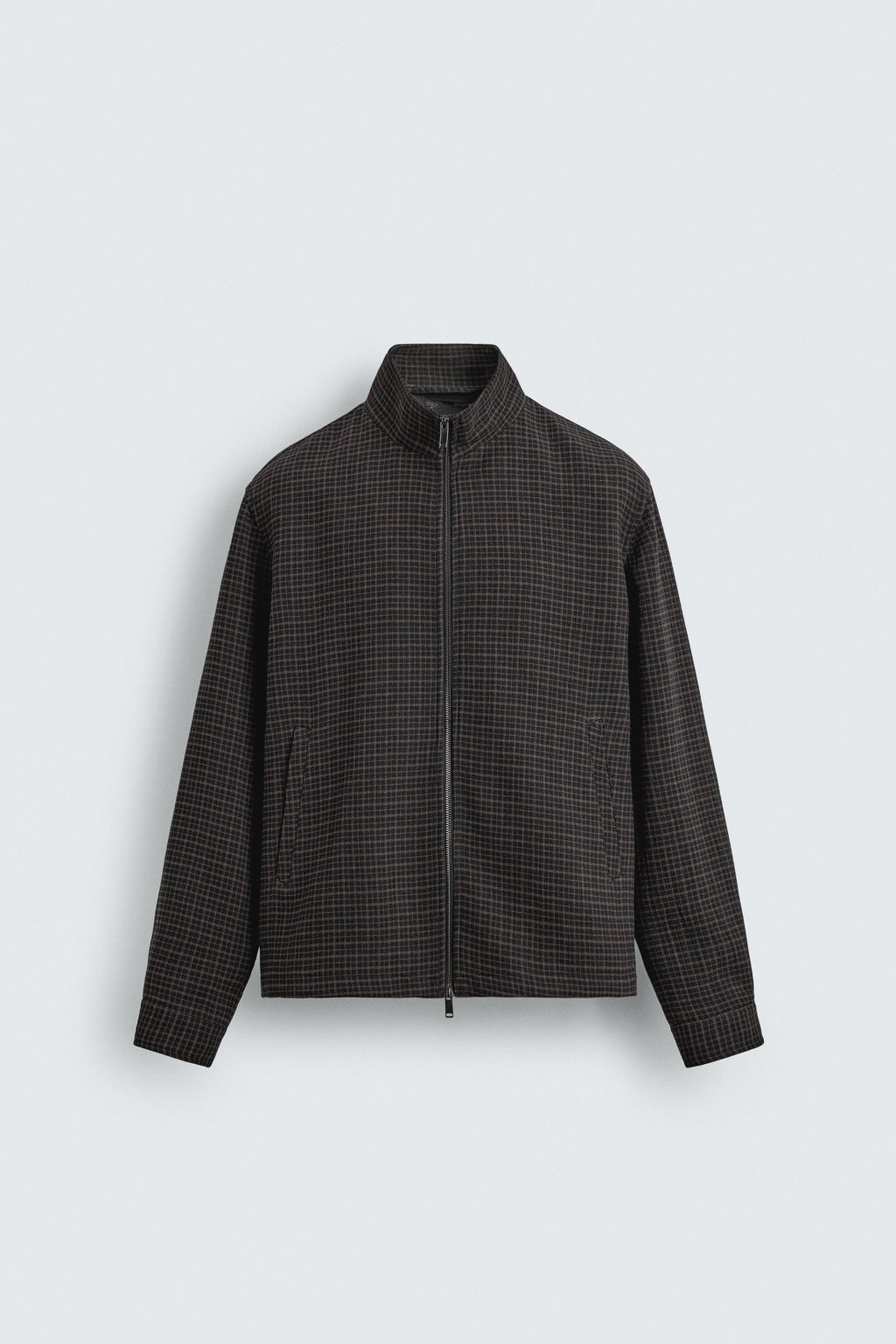 CHECK STRUCTURE JACKET - Zara фото 7