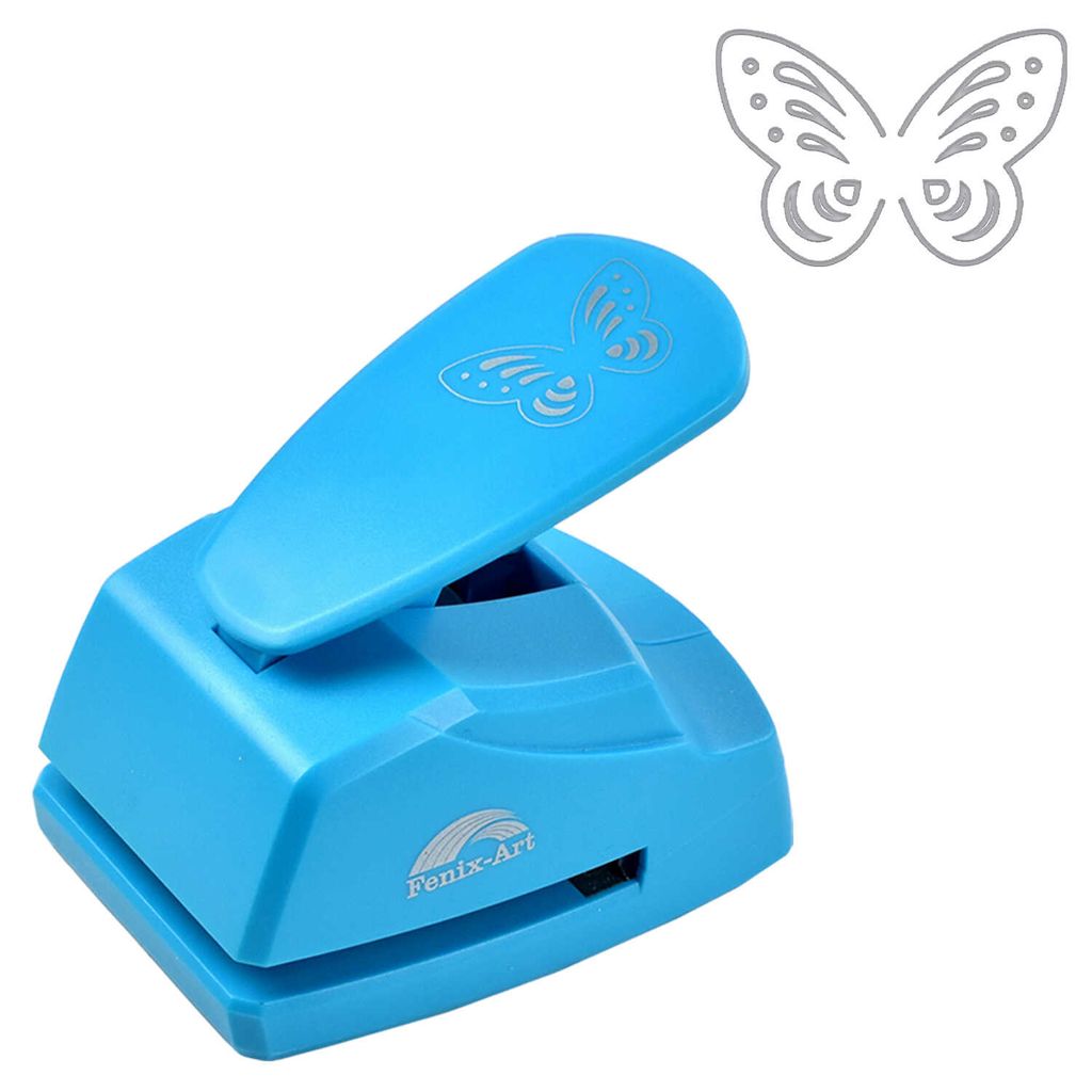 Панч-дырокол одинарный арт.40704/6 БАБОЧКА/55 - Феникс+ фото 2