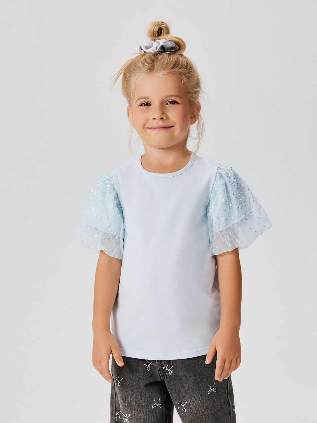 ACOOLA / Блузка детская для девочек Kerbela голубой