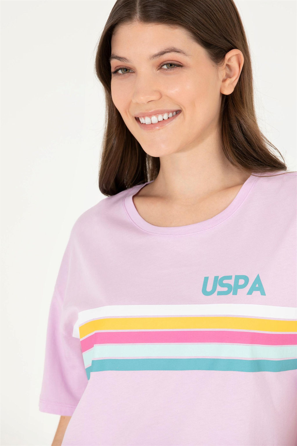 Женская футболка с круглым вырезом Магнолия Неожиданная скидка в корзине - U.s. polo assn фото 3