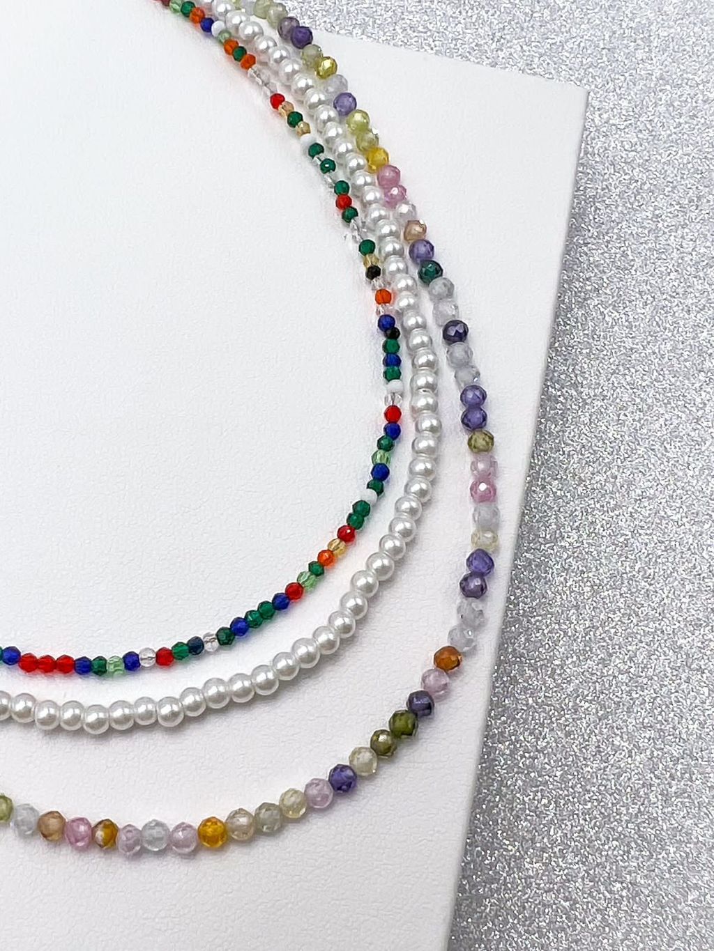 Колье с кристаллом swarovski - Серебряные крылья фото 2