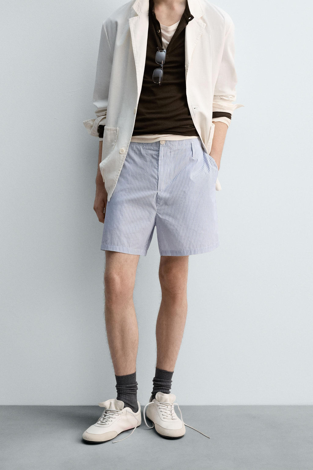 STRIPED BERMUDA SHORTS LIMITED EDITION - Zara фото 2