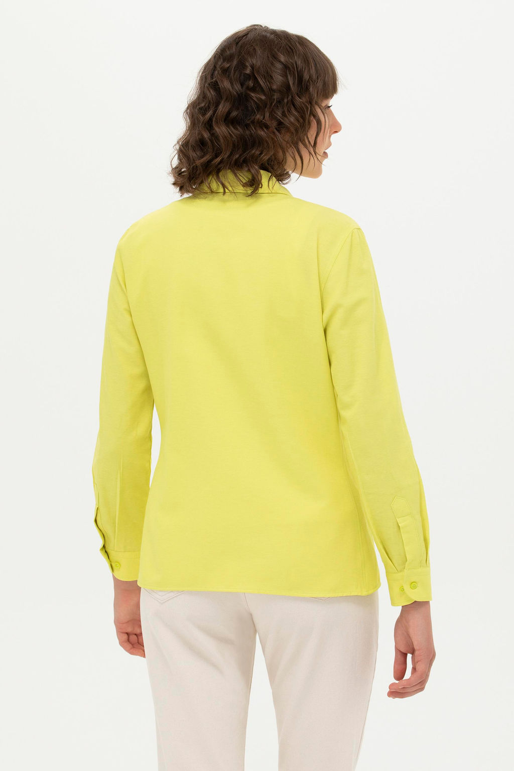 Женская базовая рубашка с длинным рукавом - U.s. polo assn фото 11