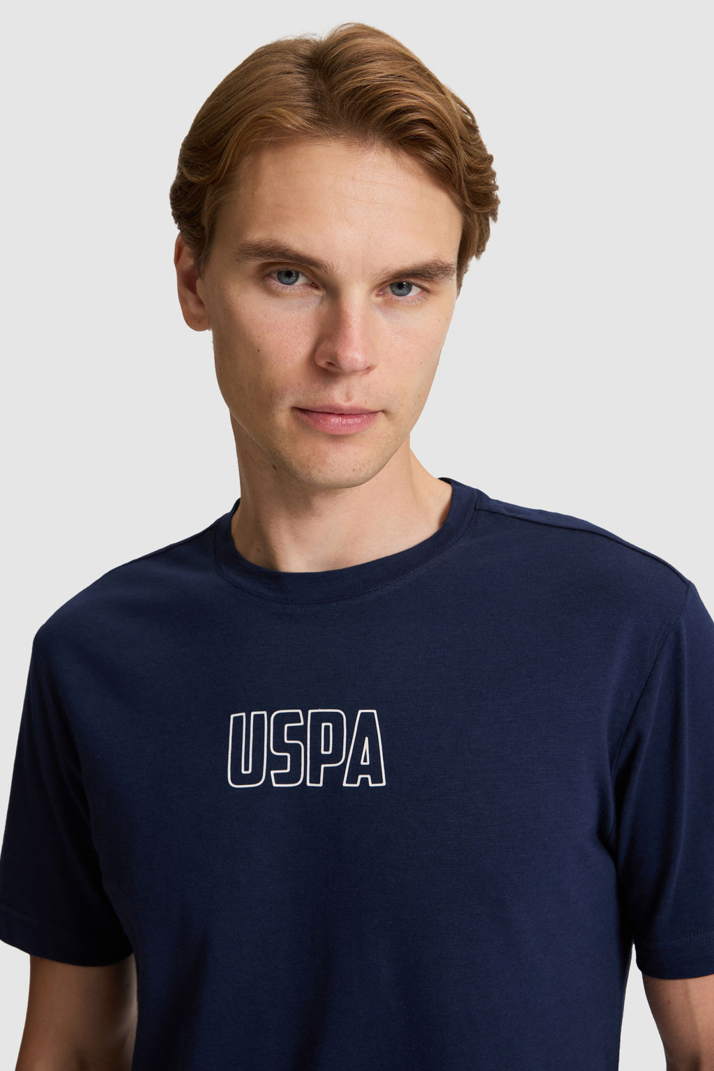 Erkek Lacivert Regular Fit Bisiklet Yaka Ti__rt - U.s. polo assn фото 2