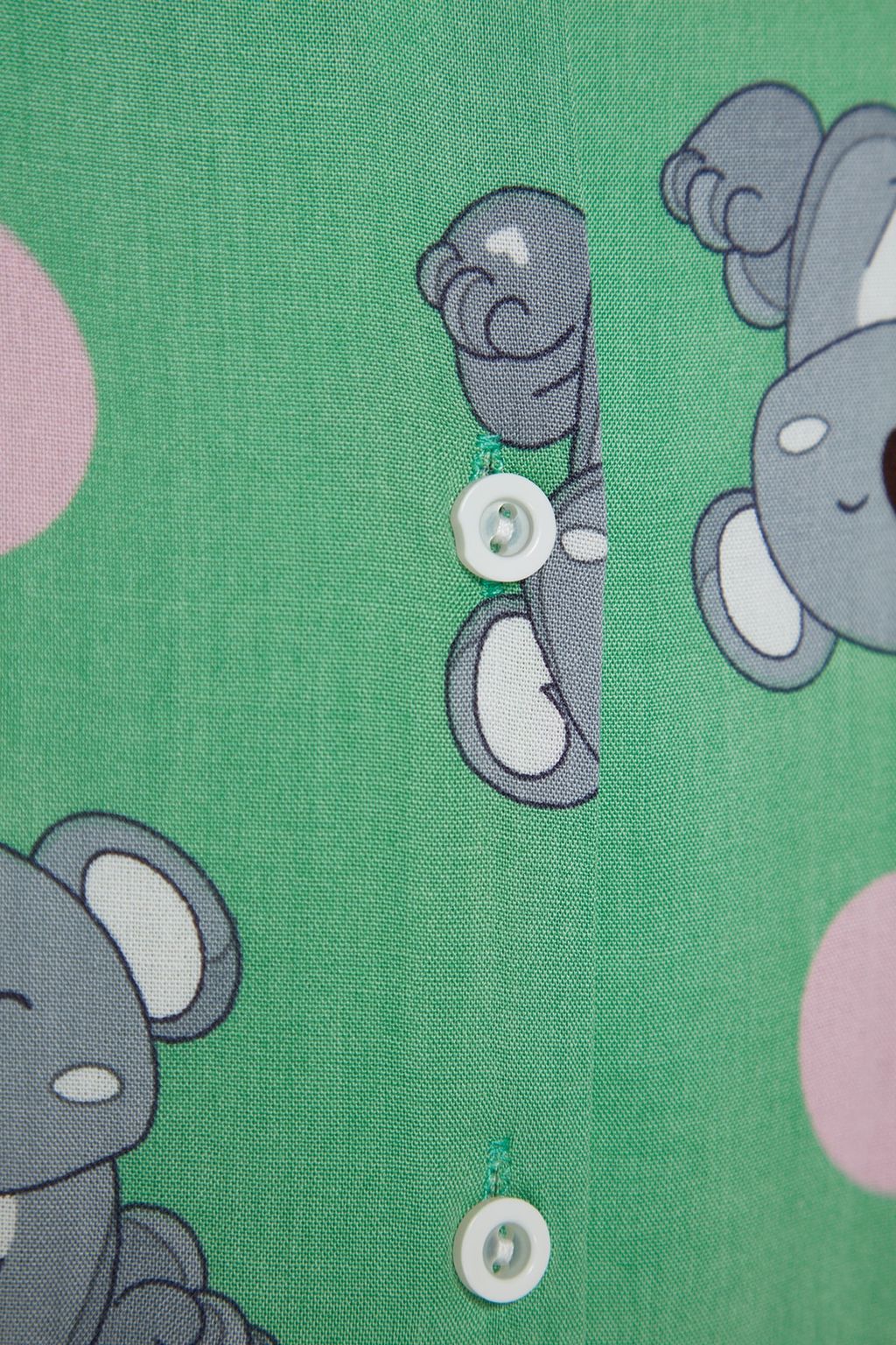 Trendyolmilla Cok Renkli Koala Desenli Viskon Sortlu Dokuma Pijama Tak?m? THMSS21PT0295  фото 9