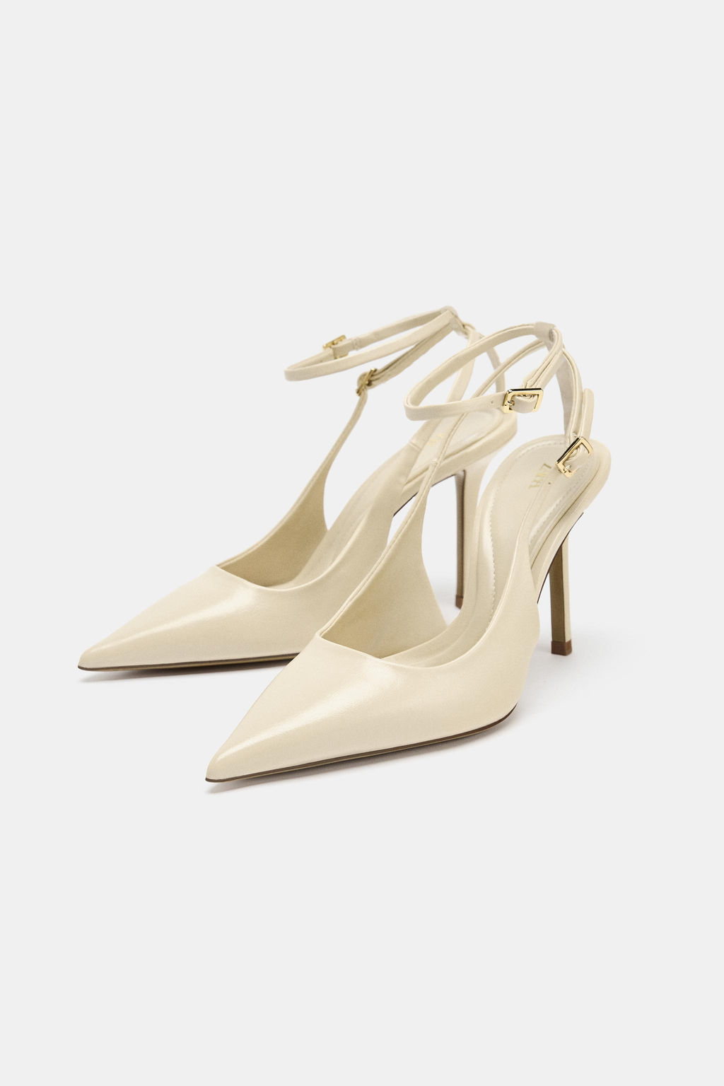 BUCKLE SLINGBACK SHOES - Zara фото 5
