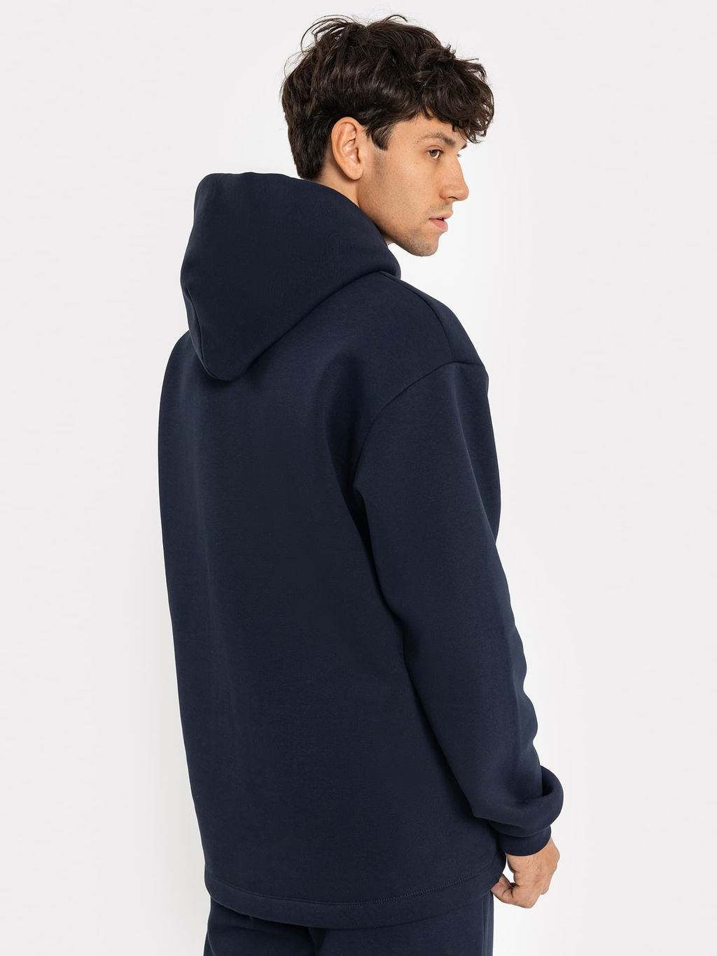 Жакет мужской в темно-синем оттенке с печатью - Mark formelle фото 3